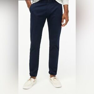J Crew Factory Slim Flex Chino Pant 36 x 32 Navy Blue